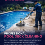Pool Area cleaning